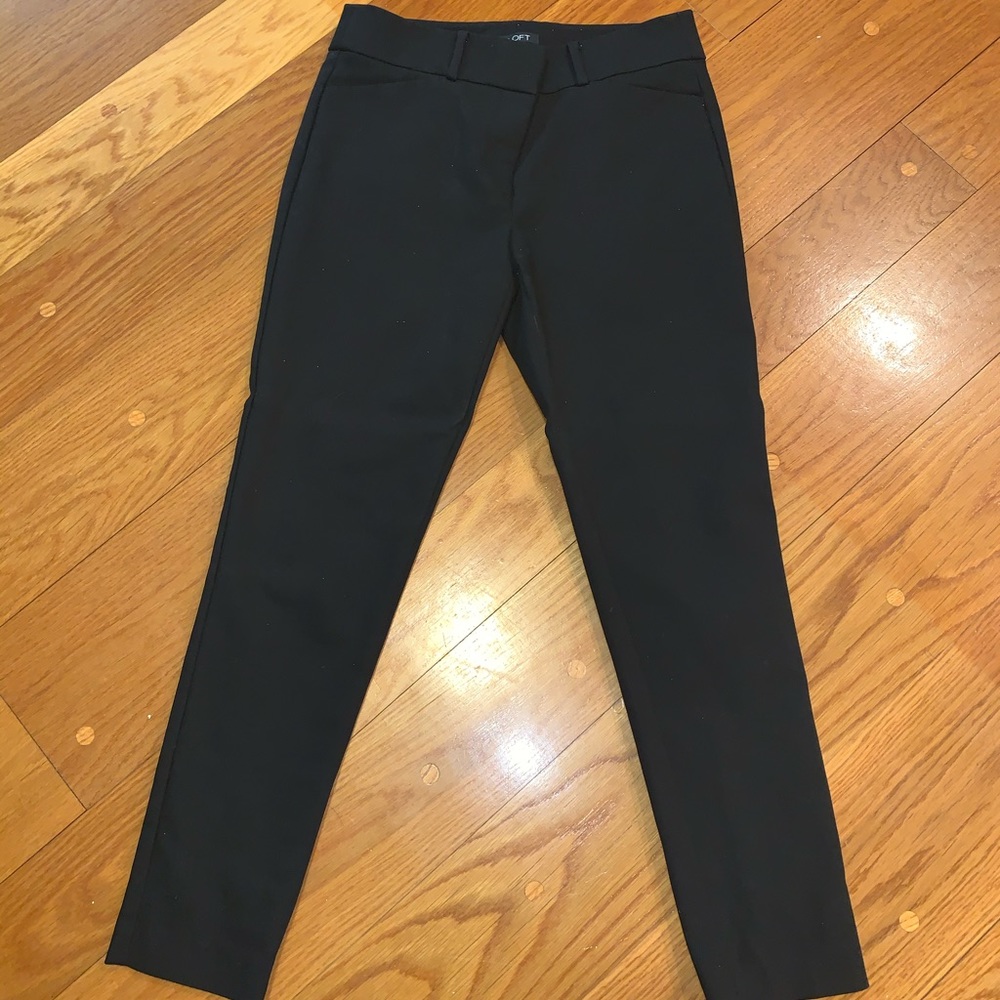 Black loft dress pant